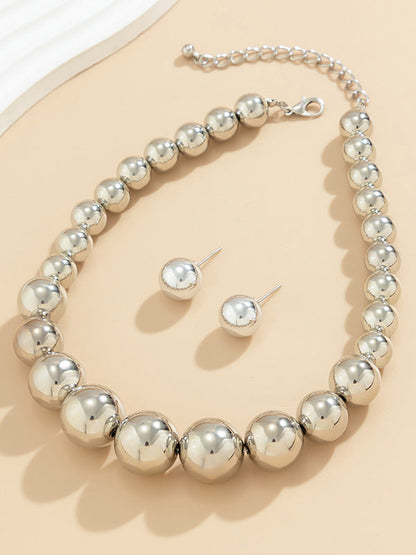 Beaded Color Dainty Necklace Accessories + Earrings Accessories