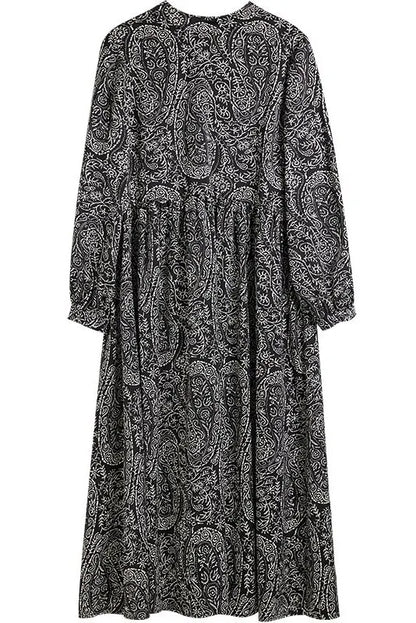 -retro Simple Chiffon Dress