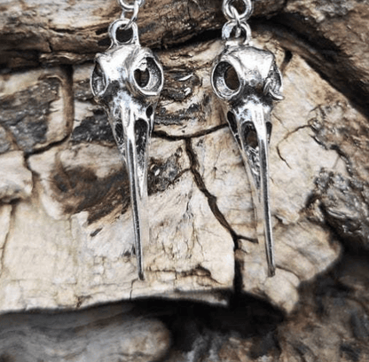 Witche's Heart Gothic Earrings