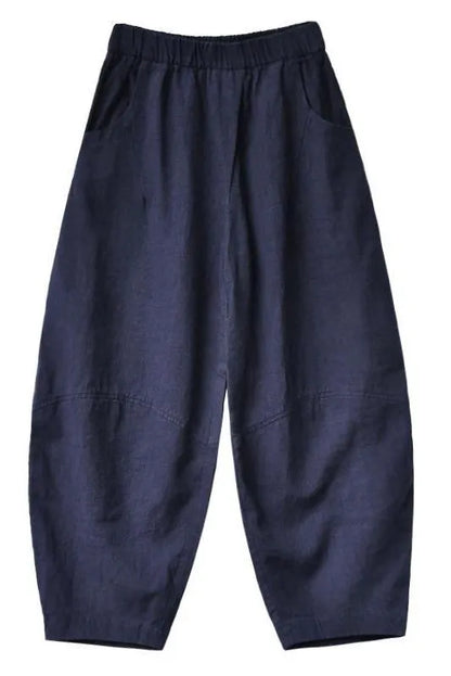 Summer Loose Cotton Linen Pants Trousers