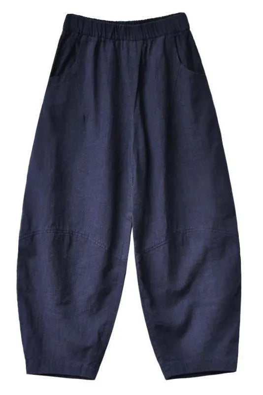 Summer Loose Cotton Linen Pants Trousers