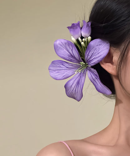 Original Design Purple Metal Hairpin