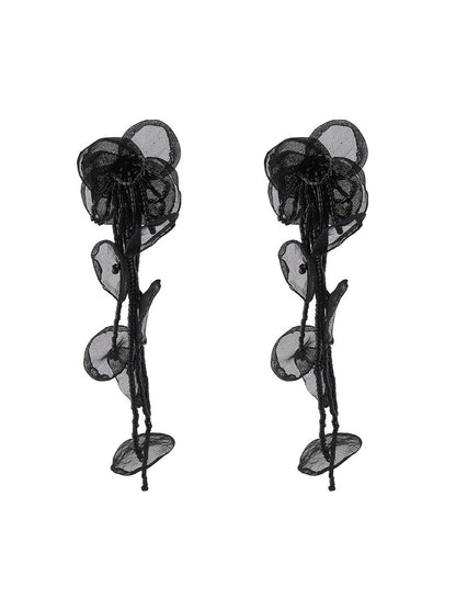 Flower Shape Earrings Accessories