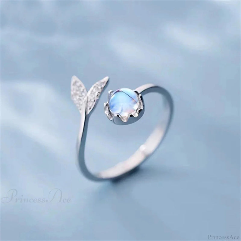 Stylish Silver Simple Gothic Ring