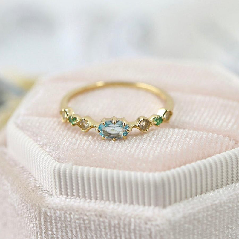 Elysian Aqua Ring