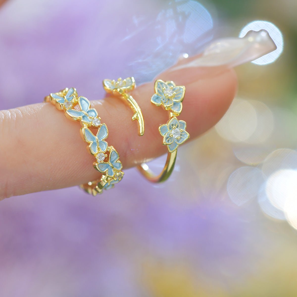 Endless Summer Ring in Blue