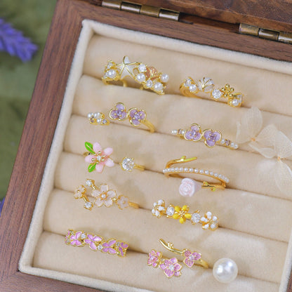 Endless Summer Ring in Pink