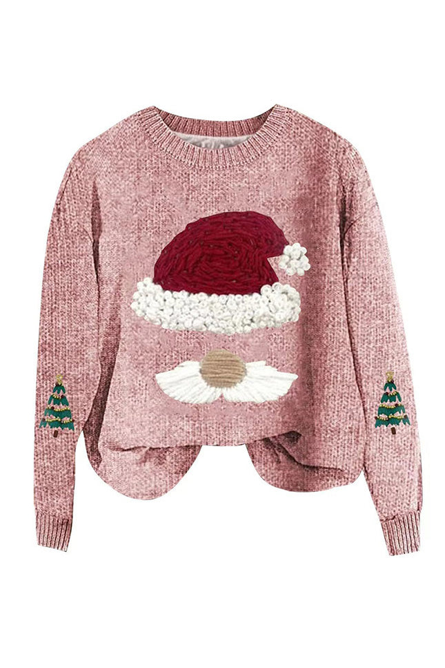 Relaxed Fit Christmas Knit Sweater