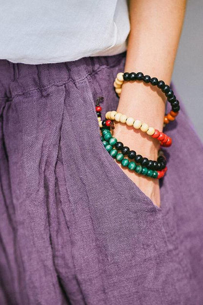 Limited Stock- 100% Linen Pure Color Skirt