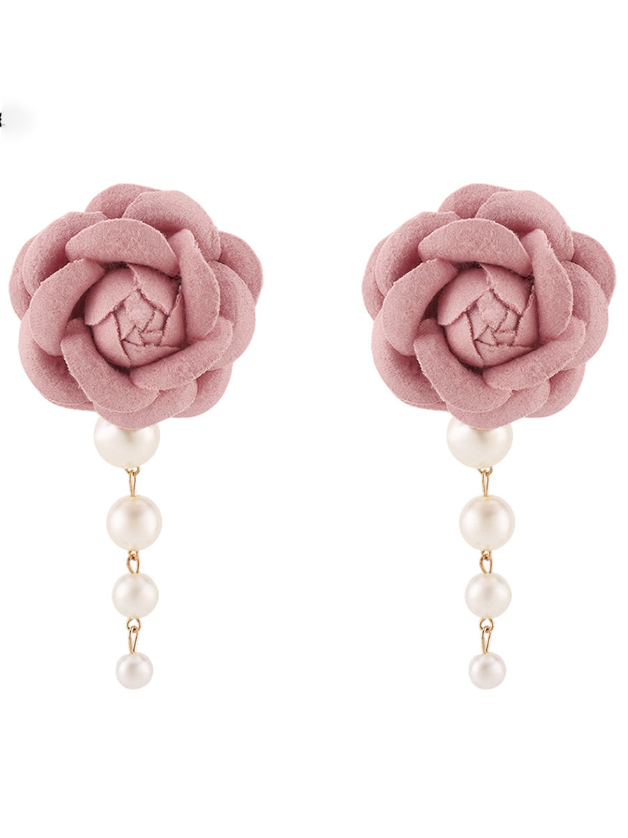 Flower Shape Earrings Accessories