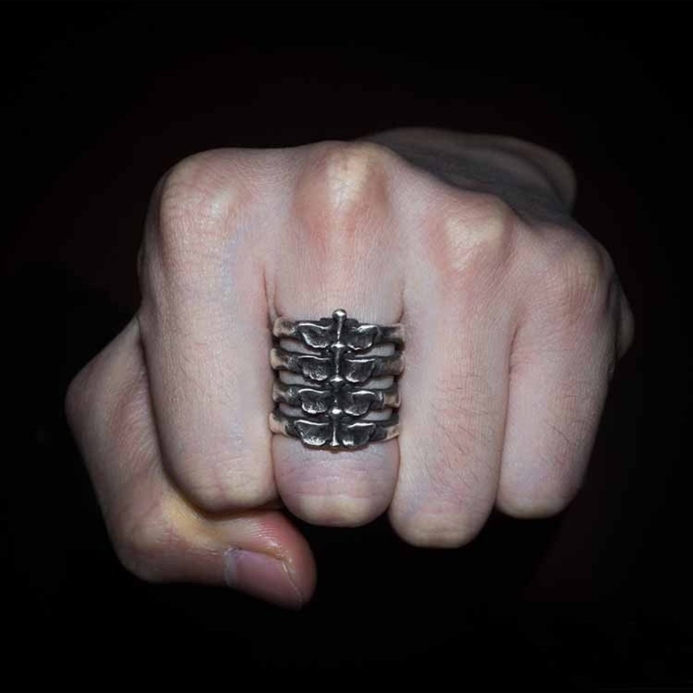 Fishbone Ring