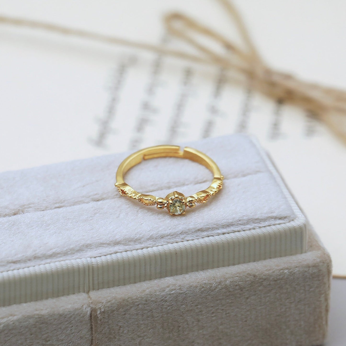 Florence Baroque Ring