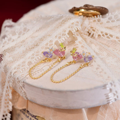 Brooklyn Flower Butterfly Earrings
