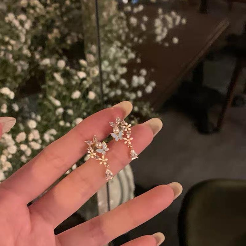Melissa Flower Butterfly Earrings
