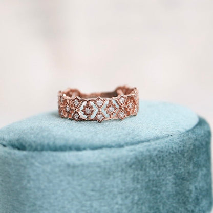 Gilded Filigree Ring