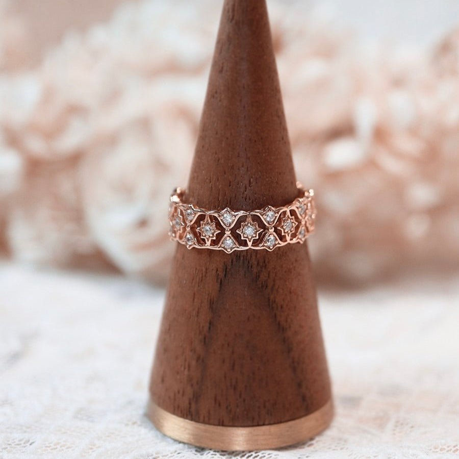 Gilded Filigree Ring