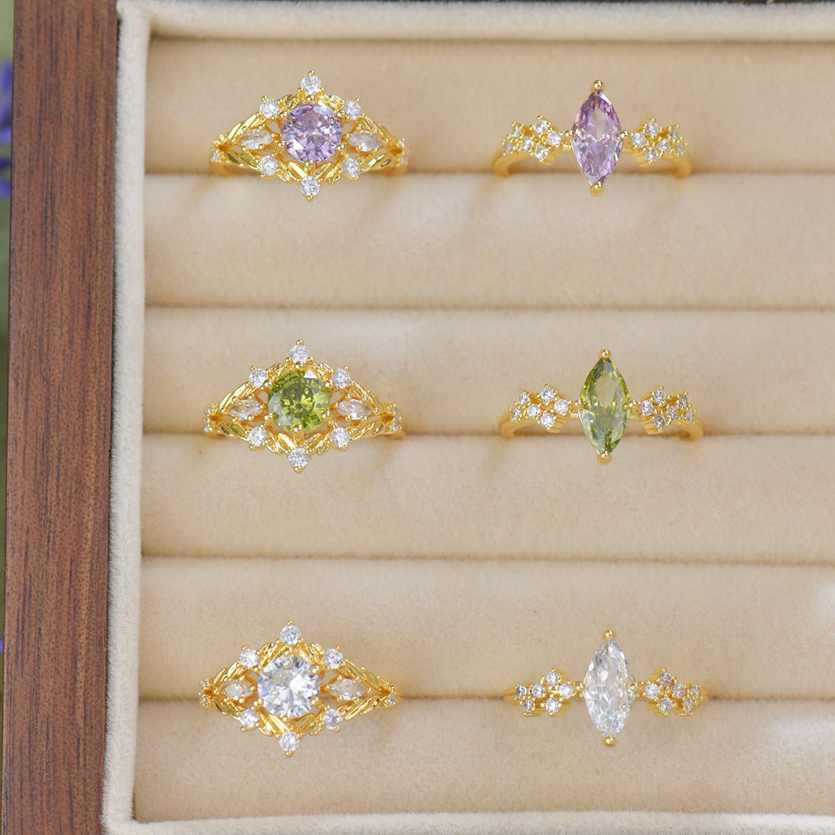 Gilded Sonata Ring