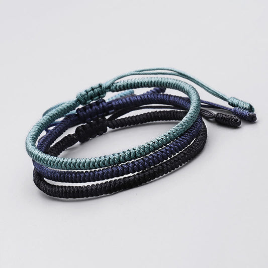 Handcrafted Tibetan King Kong Knot Strength Bracelet