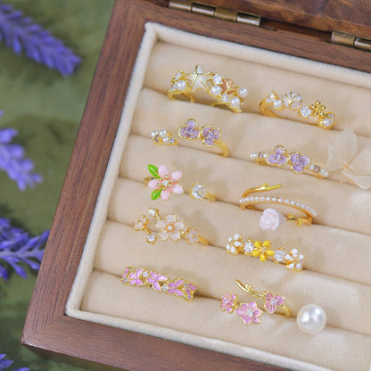 Haru Cherry Blossom Ring