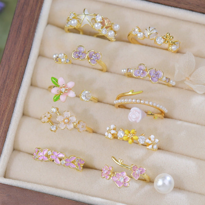 Haru Cherry Blossom Ring