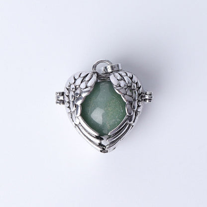 Heart Shape Crystal Pendant | Spiritual Healing Necklace