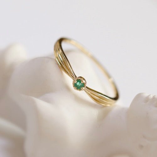 Ilona Emerald Ring