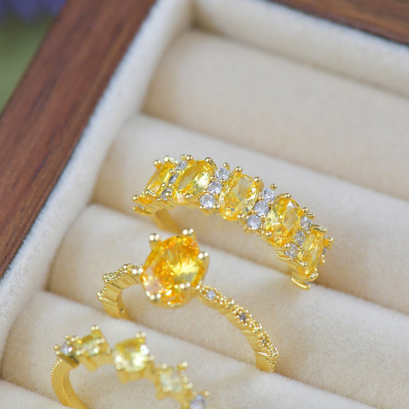 Imperial Citrine Ring
