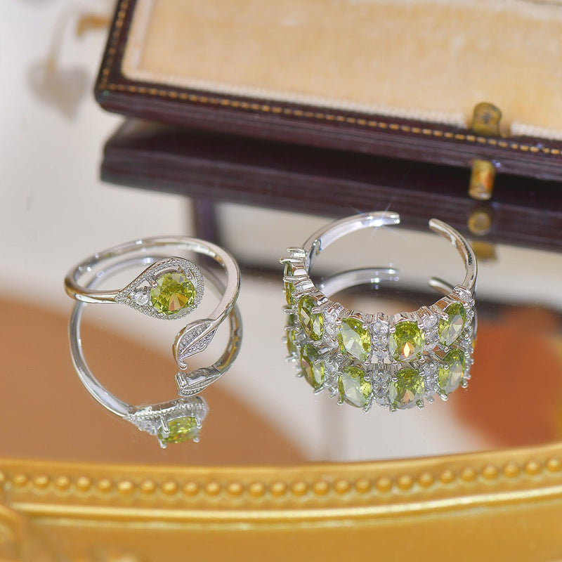 Imperial Peridot Ring