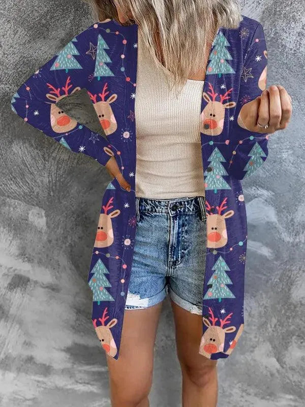 A Christmas Women's Cardigan Sweater