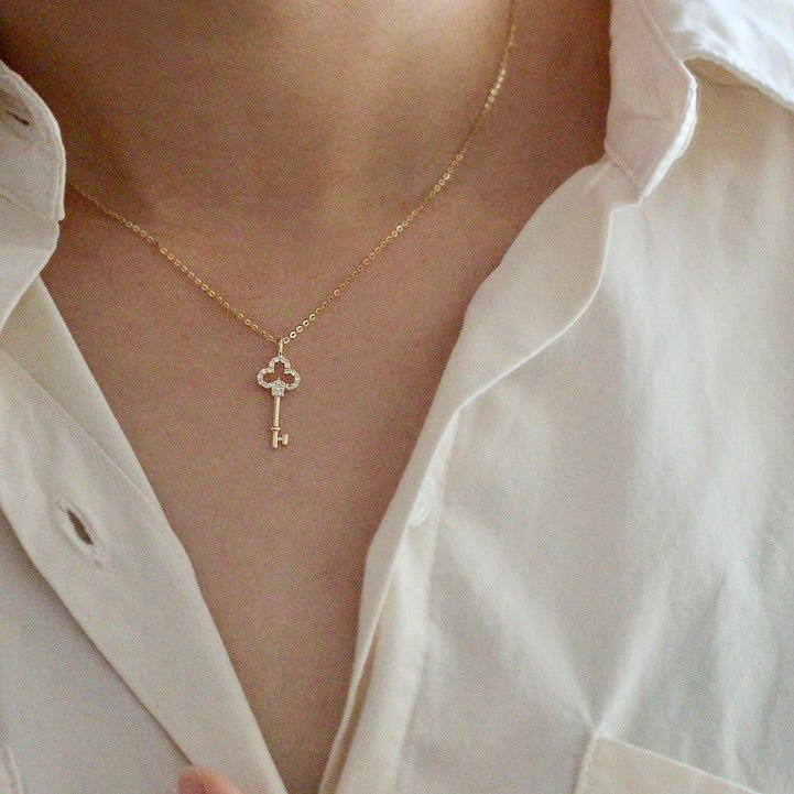 Key to True Love Necklace