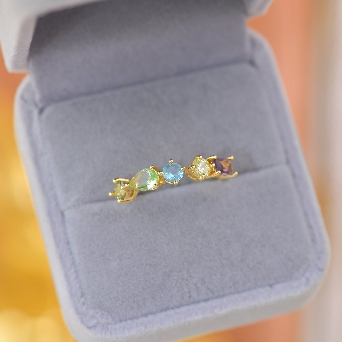 Klara Multi Gemstone Ring