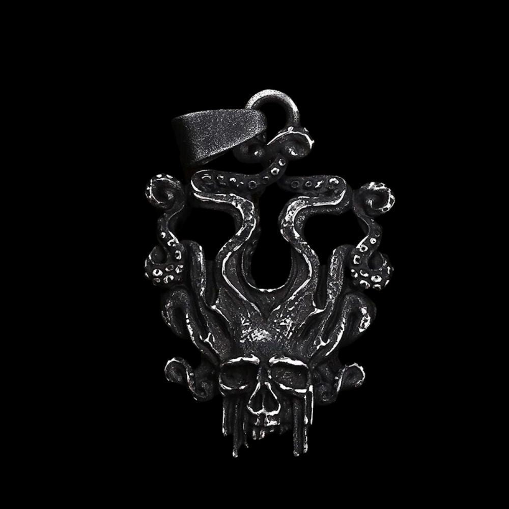 Kraken Skull of Death Pendant