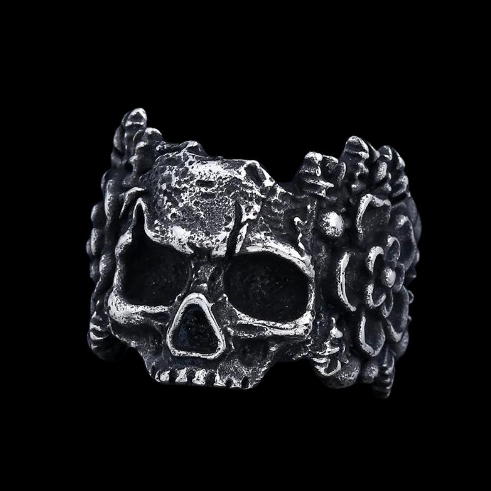 La Calavera Catrina Skull Ring
