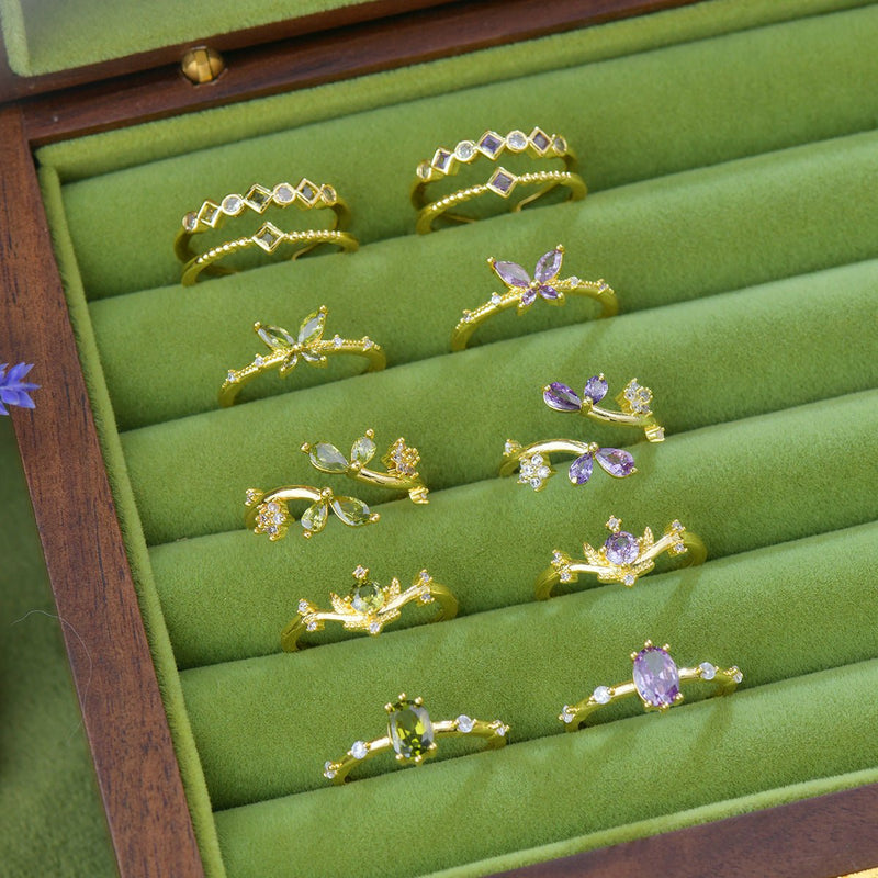 Lavender Whisper Ring