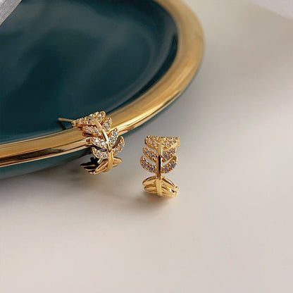 Leaves Earrings - Cadence