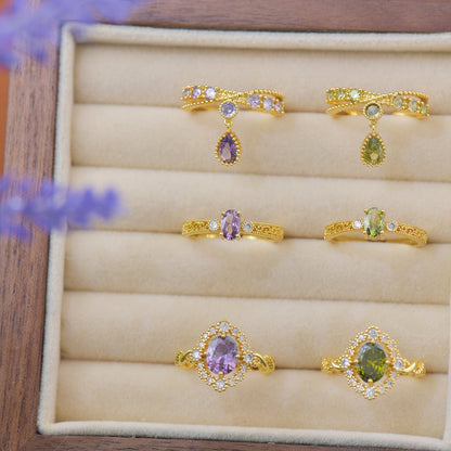 Lilac Belle Ring