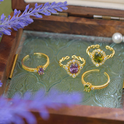 Lilac Grace Ring