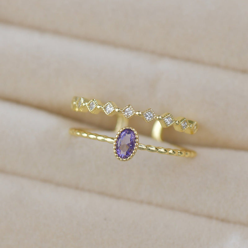 Lilac Lullaby Ring