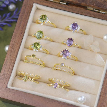 Lilac Lullaby Ring