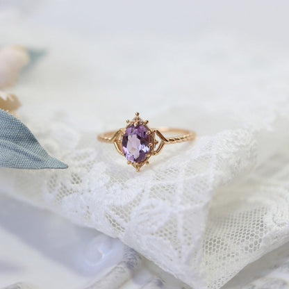 Lilac Lustre Ring