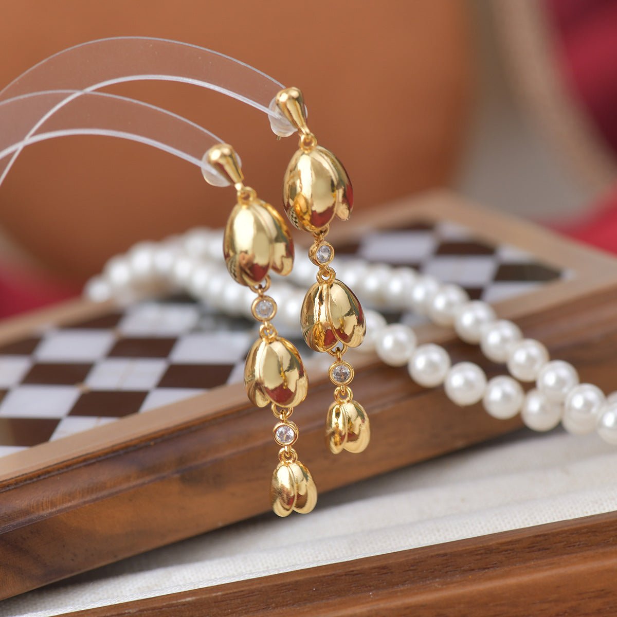 Lily of the Valley Drop Earrings