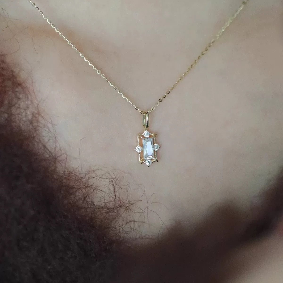 Lucian Baguette Necklace