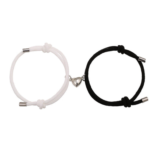 Magnetic Couple Red String Bracelets | Protection & Strength