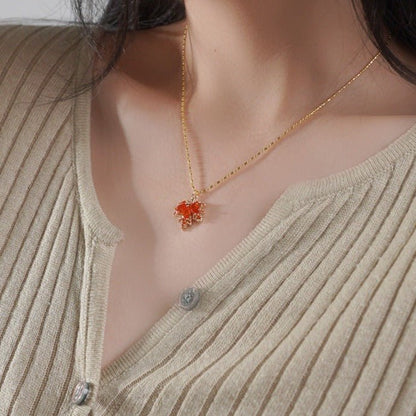 Maple Leaf Necklace