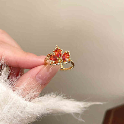 Maple Leaf Ring