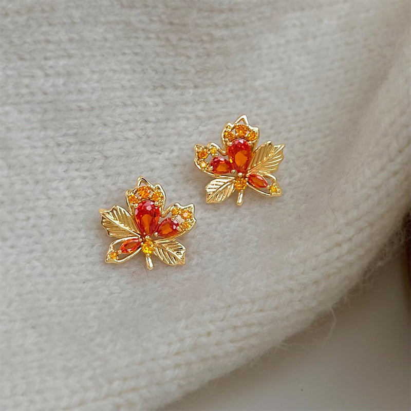 Maple Whisper Earrings