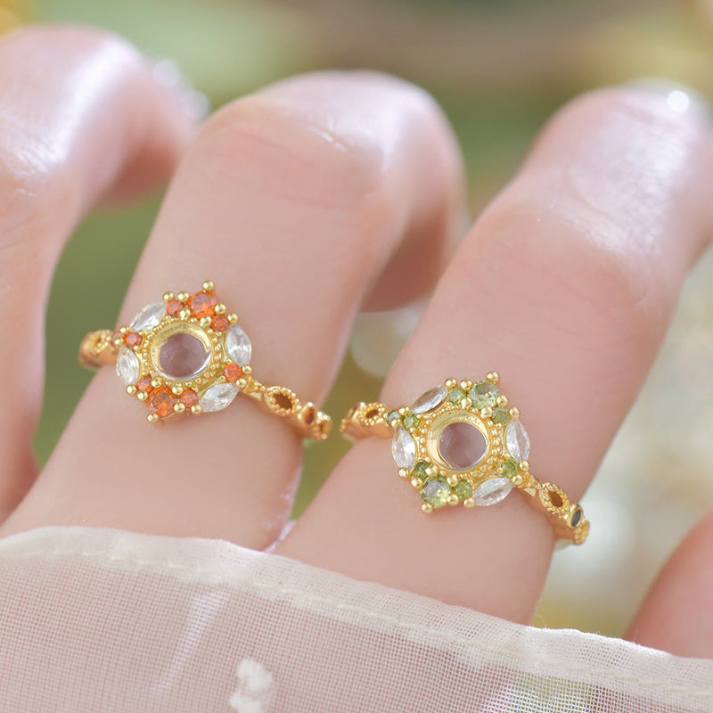 Marseille Ring in Amber
