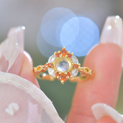 Marseille Ring in Amber