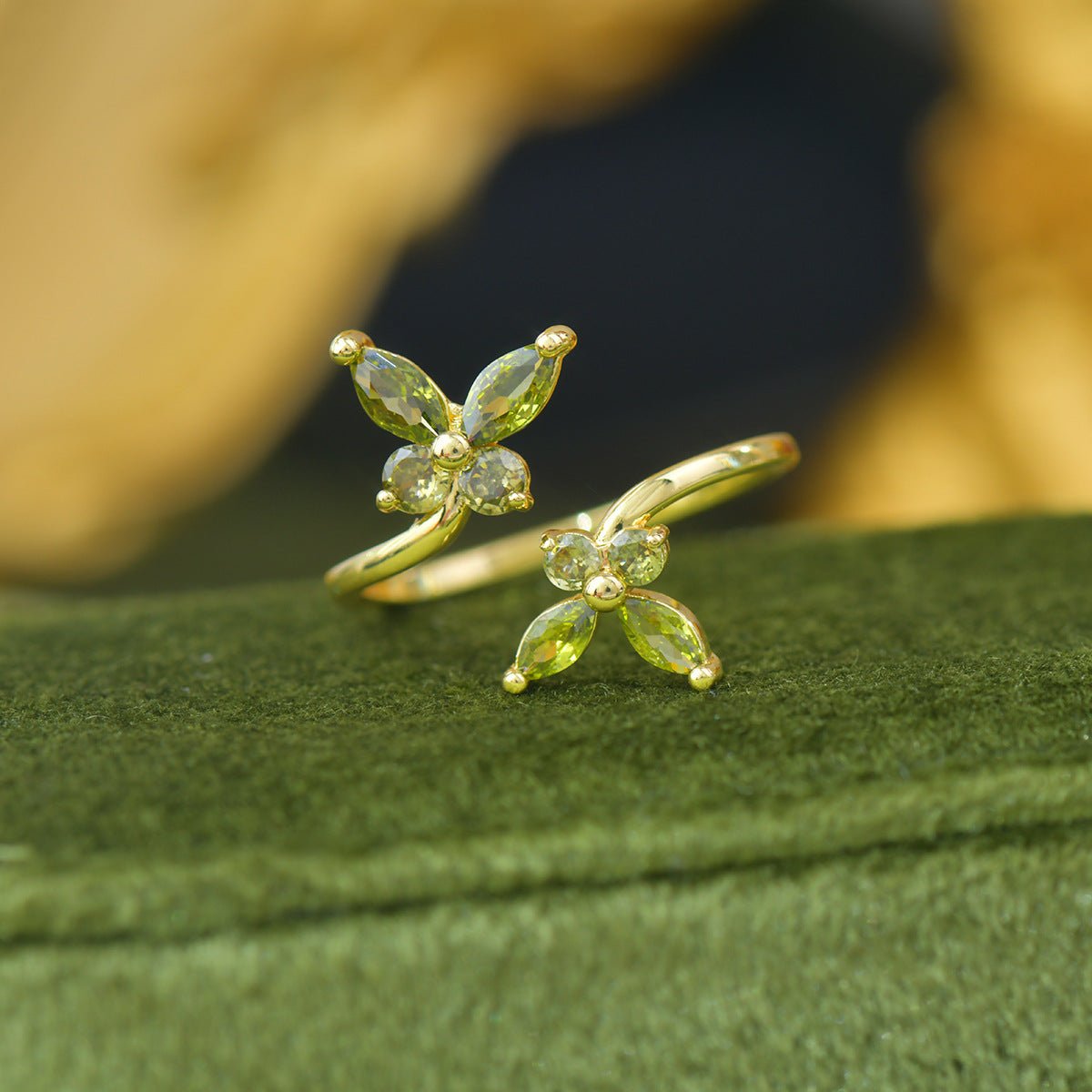 Meadowlight Butterfly Ring