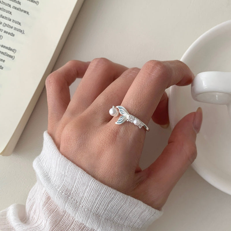 Mermaid Pearl Ring